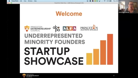 Thumbnail for entry Princeton Underrepresented Minority Founders Startup Showcase