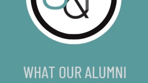 Thumbnail for Alumni testimonials (compilation) SPO Open House 2025