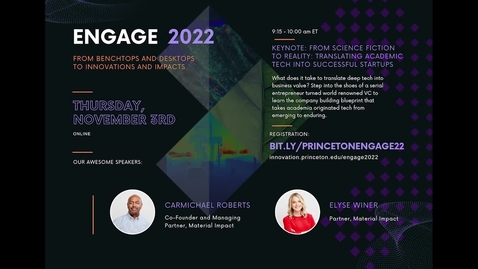 Thumbnail for Opening Remarks and Keynote Session - Engage 2022