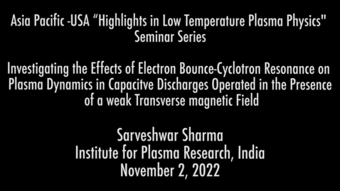 Thumbnail for APS02November2022_SSharma