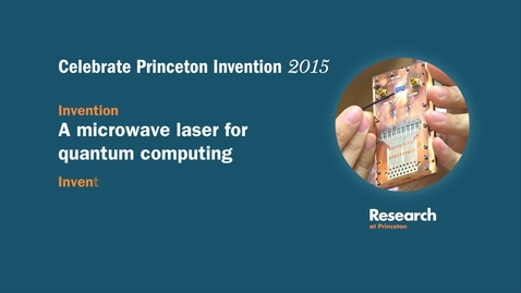 Thumbnail for entry Celebrate Princeton Invention 2015 Jason Petta