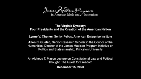 Thumbnail for The Virginia Dynasty: Four Presidents and the Creation of the American Nation
