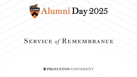 Thumbnail for 2025 Alumni Day: Service of Remembrance