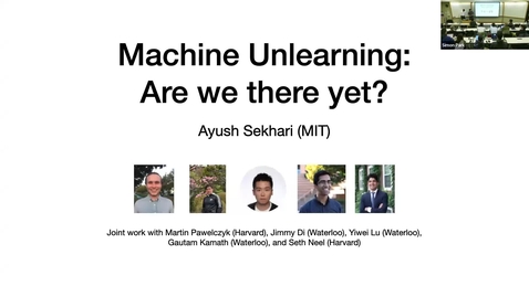 Thumbnail for PLI lunch series AY25 Ayush Sekhari