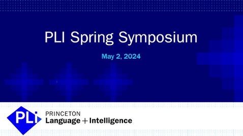Thumbnail for PLI Symposium 2024: Jason Ren