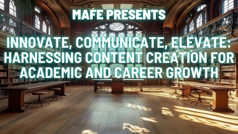 Thumbnail for MAFE Teacher Workshop Jeremy .mp4