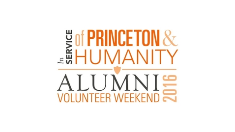 Thumbnail for entry Alumni Volunteer Weekend Panels - Opening Remarks/Video/President Eisgruber