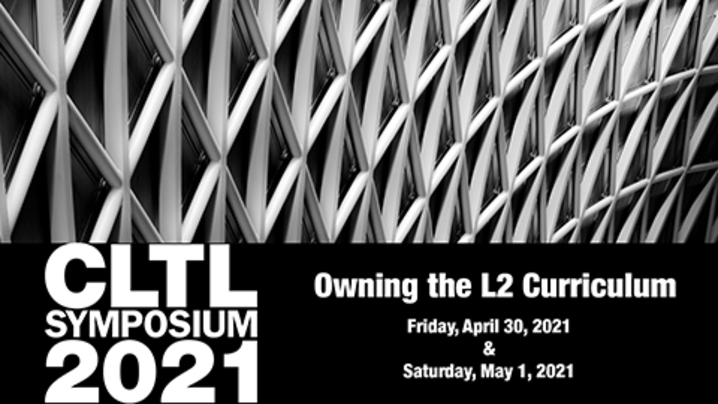 Thumbnail for channel CLTL Symposium 2021