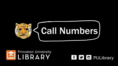 Thumbnail for entry How to find Library books using call numbers