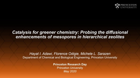 Thumbnail for Probing the diffusional enhancements of mesopores in hierarchical zeolites during liquid-phase Friedel-Crafts alkylation of 1,3,5-trimethylbenzene with benzyl alcohol