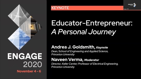 Thumbnail for entry Educator-Entrepreneur: A Personal Journey