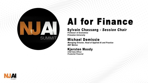 Thumbnail for NJ AI Summit - AI for Finance