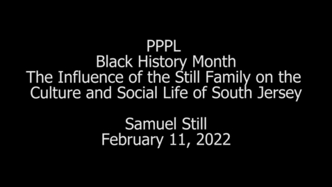 Thumbnail for BHM11February2022_Still_Family_History