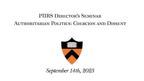 Thumbnail for entry PIIRS Director's Seminar