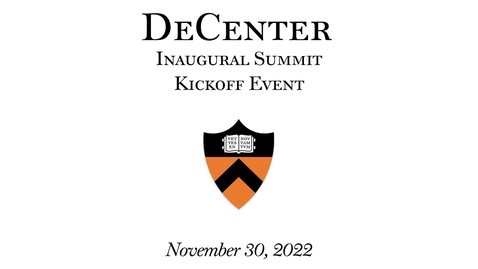 Thumbnail for DeCenter Inaugural Summit - Kickoff Event