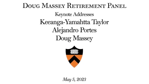 Thumbnail for Doug Massey Retirement: &quot; Keynotes Addresses&quot;