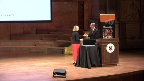 Thumbnail for 2026 Alumni Day: Moses Taylor Pyne Prize Recipients Braeden Carroll '26  and Katie Daniels '26