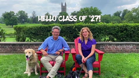 Thumbnail for Welcome, Class of 2027!