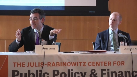 Thumbnail for “Credit Supply and College Tuition” - JRCPPF 5th Annual Conference