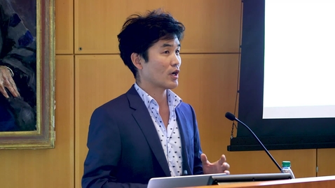 Thumbnail for Professor H. Sebastian Seung‘s research presentation on “Mapping the connectome with deep learning and crowdsourcing.”