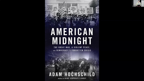 Thumbnail for entry FPUL Small Talk with  Adam Hochschild - Sep 6, 2023