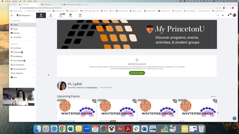 Thumbnail for How to Use  MyPrincetonU