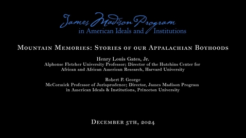 Thumbnail for Mountain Memories: Stories of Our Appalachian Boyhoods with Henry Louis Gates, Jr.