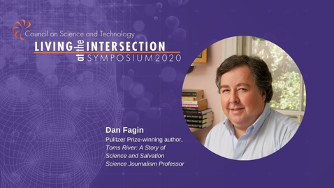 Thumbnail for entry Living at the Intersection Symposium 2020 Intro &amp; Keynote, Dan Fagin