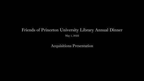 Thumbnail for FPUL Annual Dinner: Acquisitions Presentation May 1, 2022