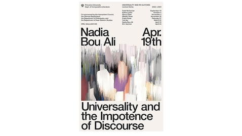 Thumbnail for Universality and its Glitches Lecture Series Talk - Nadia Bou Ali  &quot;Universality and the Impotence of Discourse”