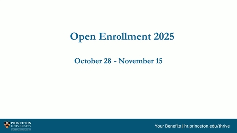 Thumbnail for Open Enrollment 2025