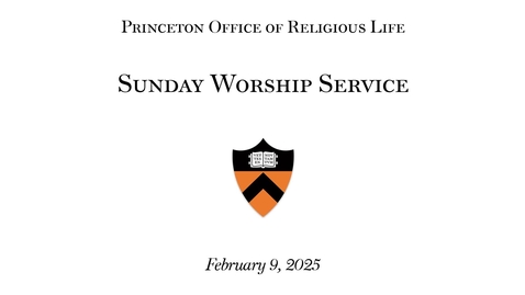 Thumbnail for 20250209_Sunday Worship Service
