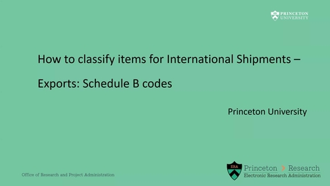 Thumbnail for How to identify the Schedule B number