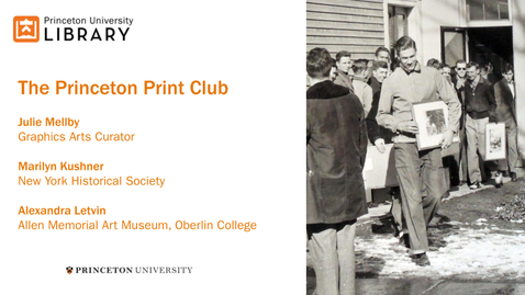 Thumbnail for entry The Princeton Print Club