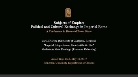 Thumbnail for entry Imperial Integration on Rome's Atlantic Rim