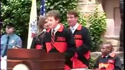 Thumbnail for Class Day 2006 with guest speaker Bill Clinton