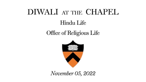 Thumbnail for Diwali in the Chapel