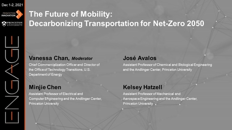 Thumbnail for Engage 2021 - The Future of Mobility: Decarbonizing Transportation for Net-Zero 2050
