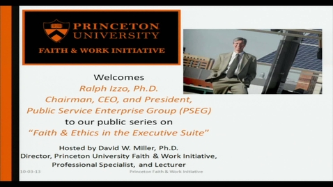 Thumbnail for Faith and Ethics in the Executive Suite: Ralph Izzo