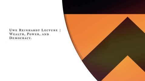 Thumbnail for Gabriel Zucman – Wealth, Power, and Democracy 