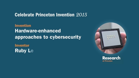 Thumbnail for Celebrate Princeton Invention 2015 Ruby Lee