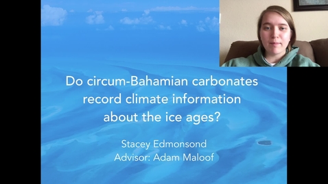 Thumbnail for Do circum-Bahamian carbonates record climate information about the ice ages?