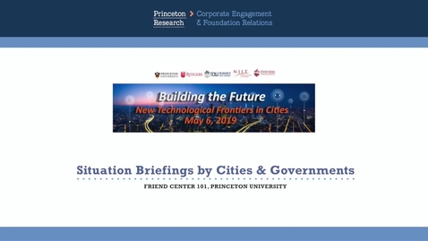 Thumbnail for entry Smart Cities May 2019:  City &amp; Governmental Perspectives on Urban Challenges