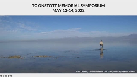 Thumbnail for TC Onstott Memorial Symposium Part 1