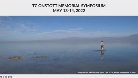 Thumbnail for entry TC Onstott Memorial Symposium Part 1