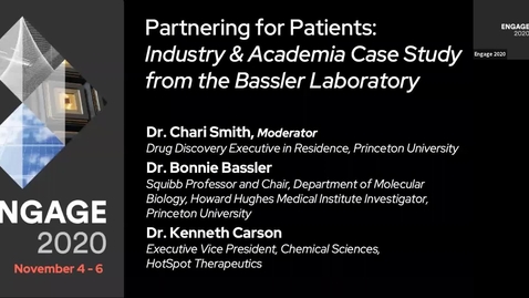 Thumbnail for entry Partnering for Patients: Industry &amp; Academia Case Study from the Bassler Laboratory