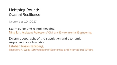 Thumbnail for Lightning Round – Coastal Resilience