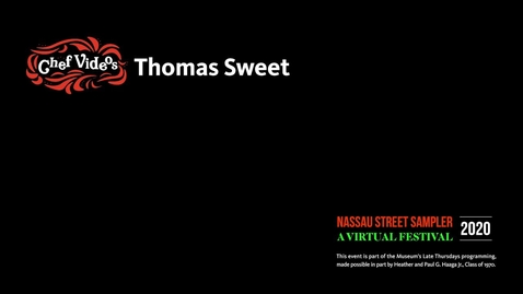 Thumbnail for entry Nassau Sampler - Thomas Sweet