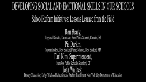 Thumbnail for entry Lessons Learned From School Reform Initiatives Part 2