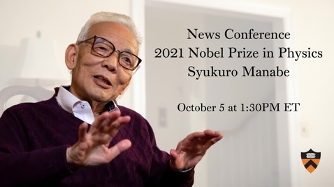 Thumbnail for Nobel Press Conference
